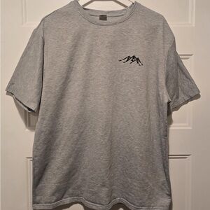Classic Gray Mountain Graphic Tee